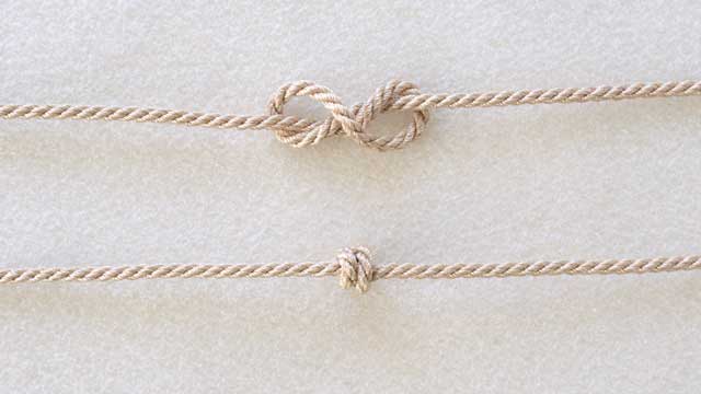 ダブル・オーバーハンド・ノット