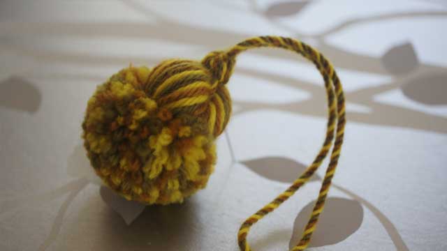 ポンポンの作り方２