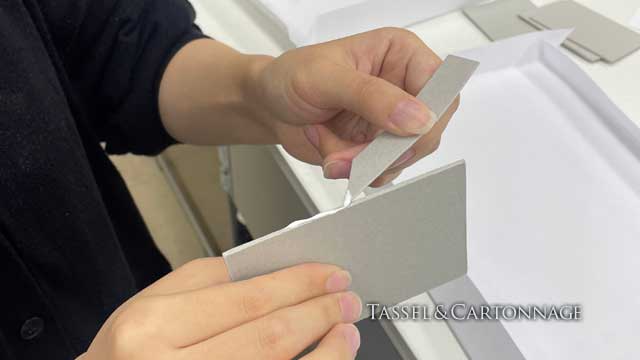 台紙の組み立て