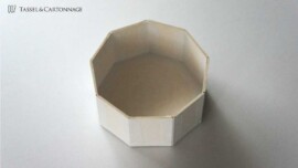 Nonagon-shaped