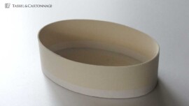 Silver-oval-shaped