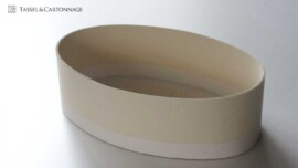 Golden-oval-shaped